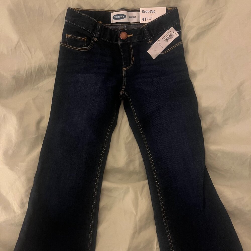 Toddler boot cut jeans
